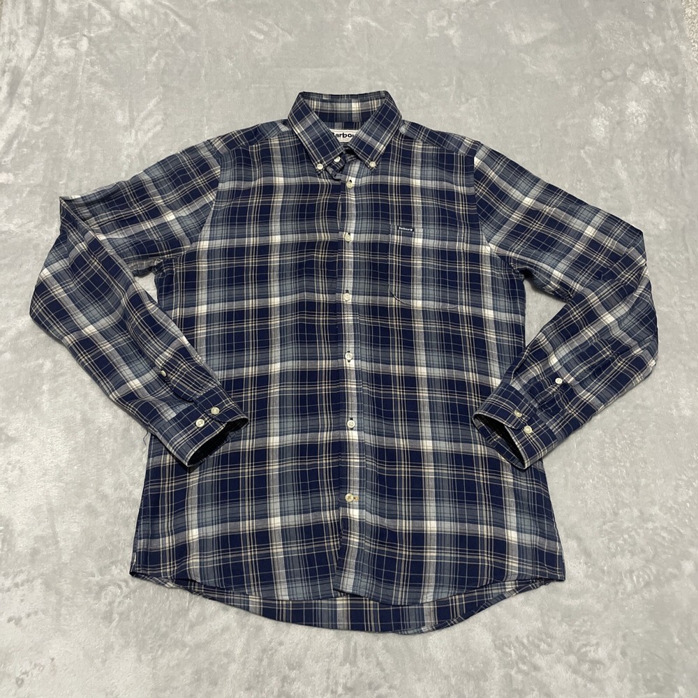 Barbour Check Shirt Long Sleeved Size UK Small
