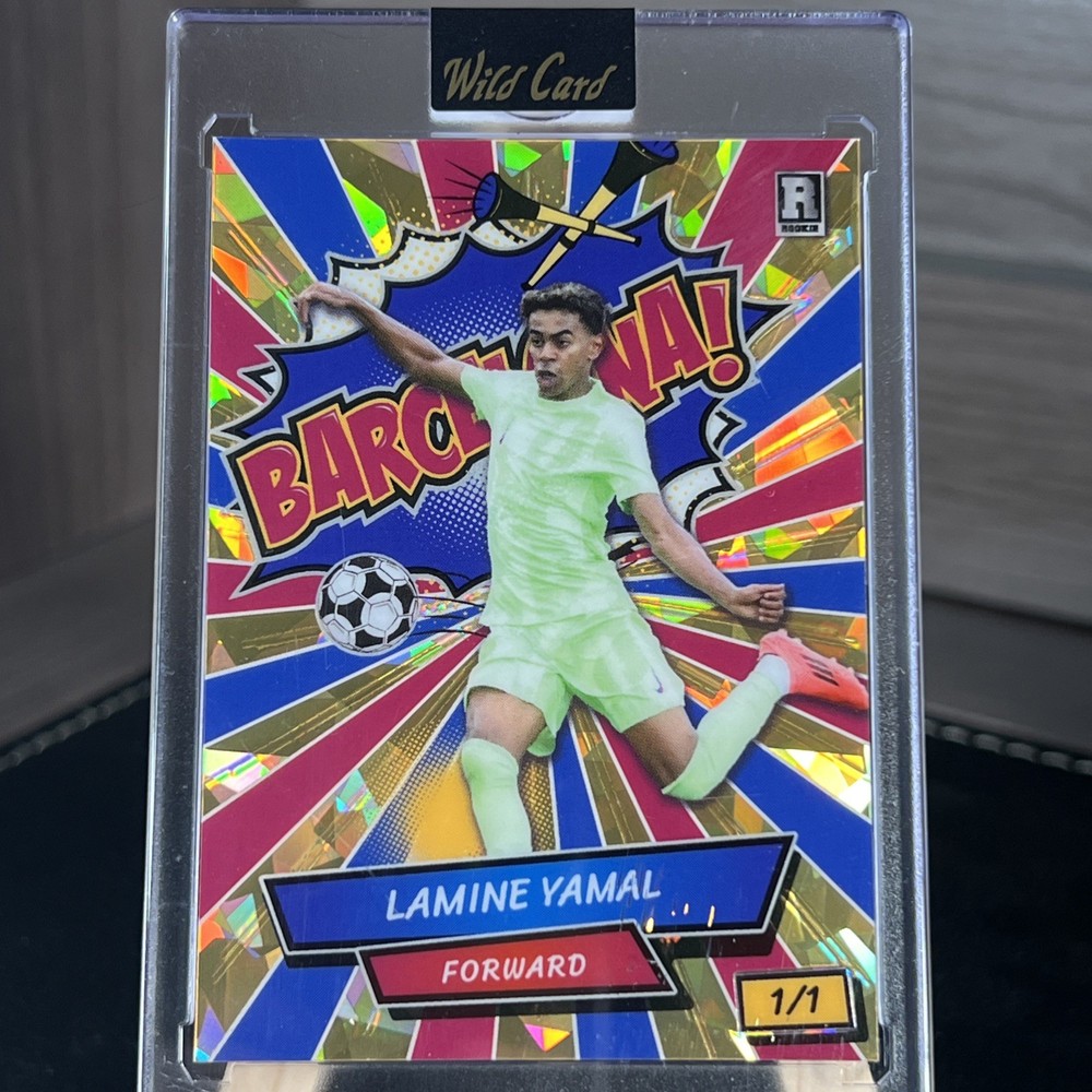 2024 Wild Card Comix Lamine Yamal Gold Rookie 1/1