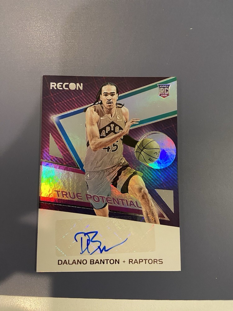2021-22 Panini Recon True Potential Rookie Auto Dalano Banton #TPS-DLB Blazers
