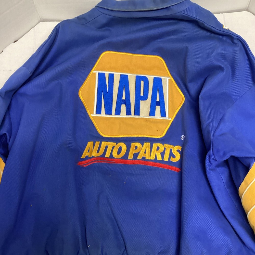 Vintage NAPA Racing Ron Hornaday NASCAR Jacket XXL Busch Series