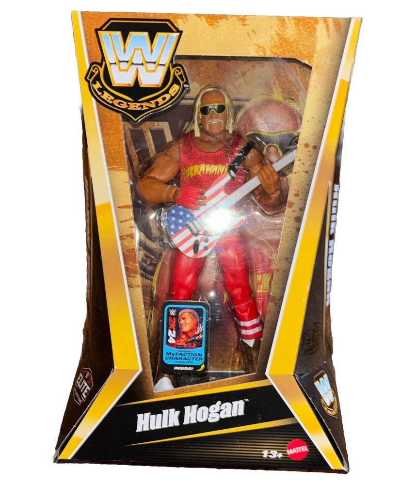 WWE Legends Elite Collection Series 23 HULK HOGAN 6” Wrestling Action Figure NIB