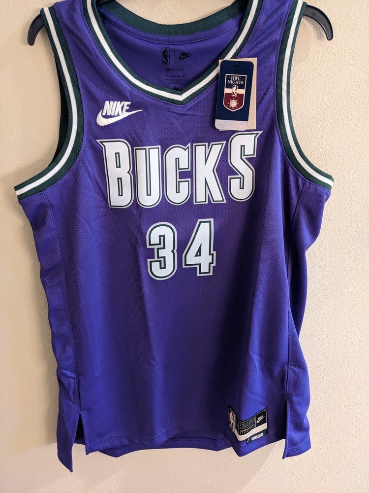 48 L Giannis Antetokounmpo Milwaukee Bucks Hardwood Classic Swingman Jersey
