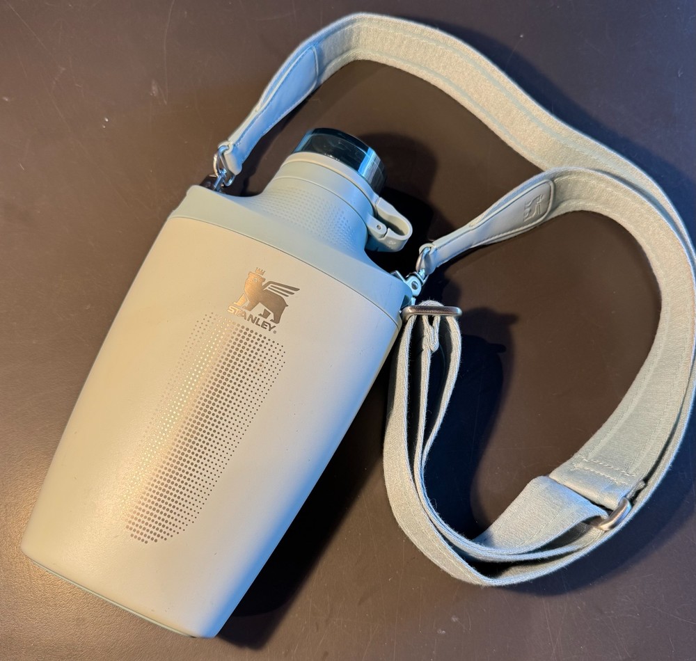 Stanley Cross Bottle 23 oz Travel Bottle w/ Strap, Mist, Canteen