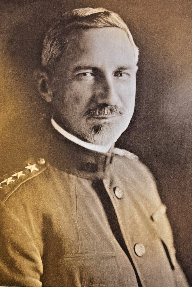 1918 Vintage Magazine Illustration General Peyton C. March