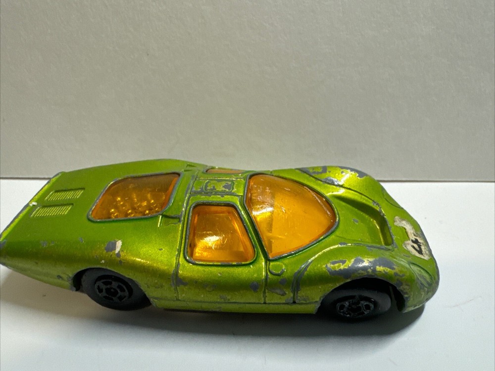 1969 Vintage Matchbox Lesney Apple Green Superfast Series No.45  Ford Group 6