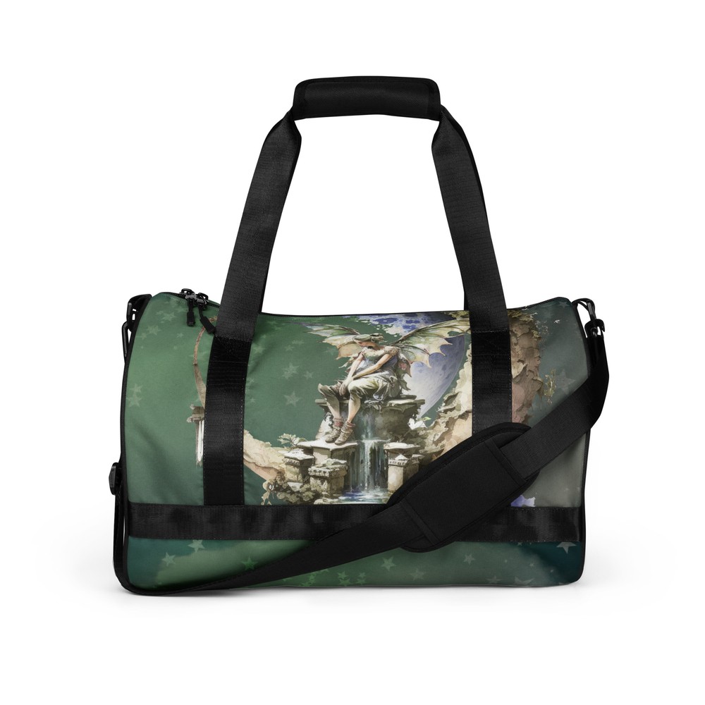 Crescent Contemplation Gym Bag