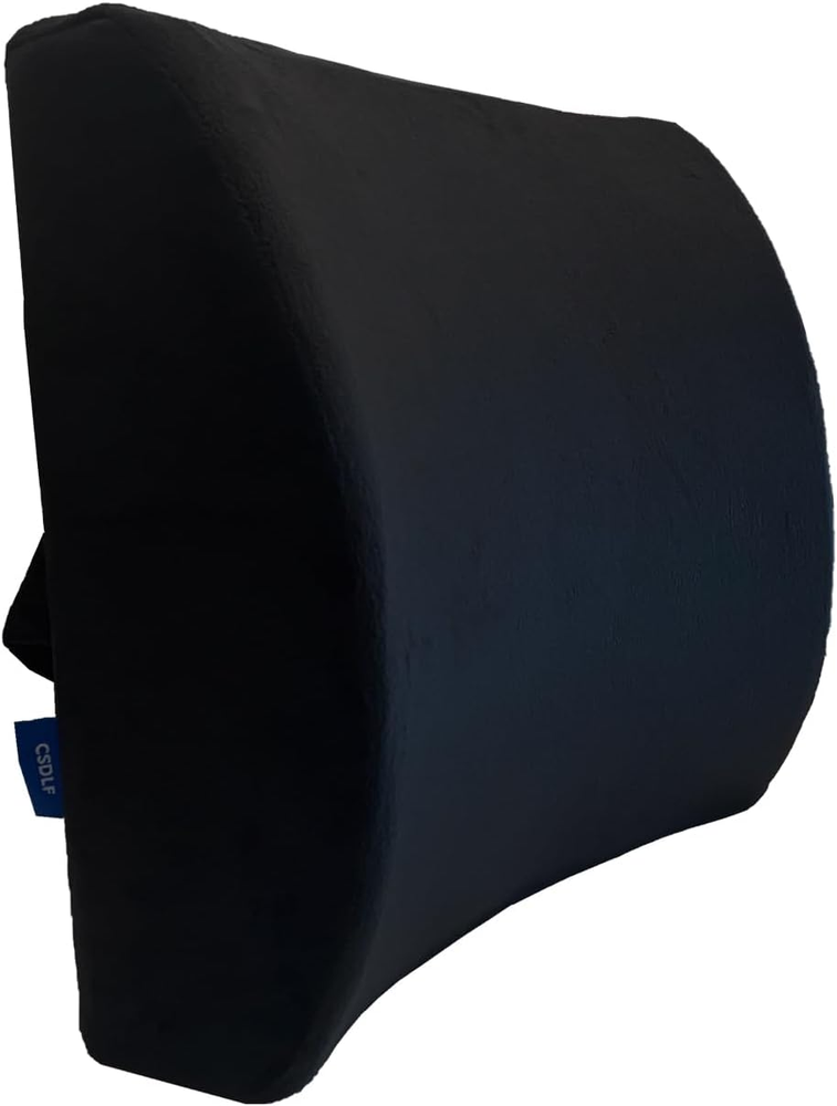 Lumbar Support Pillow for Office Chair, Car, Gaming Chair, Couch, Memory Foam Cu