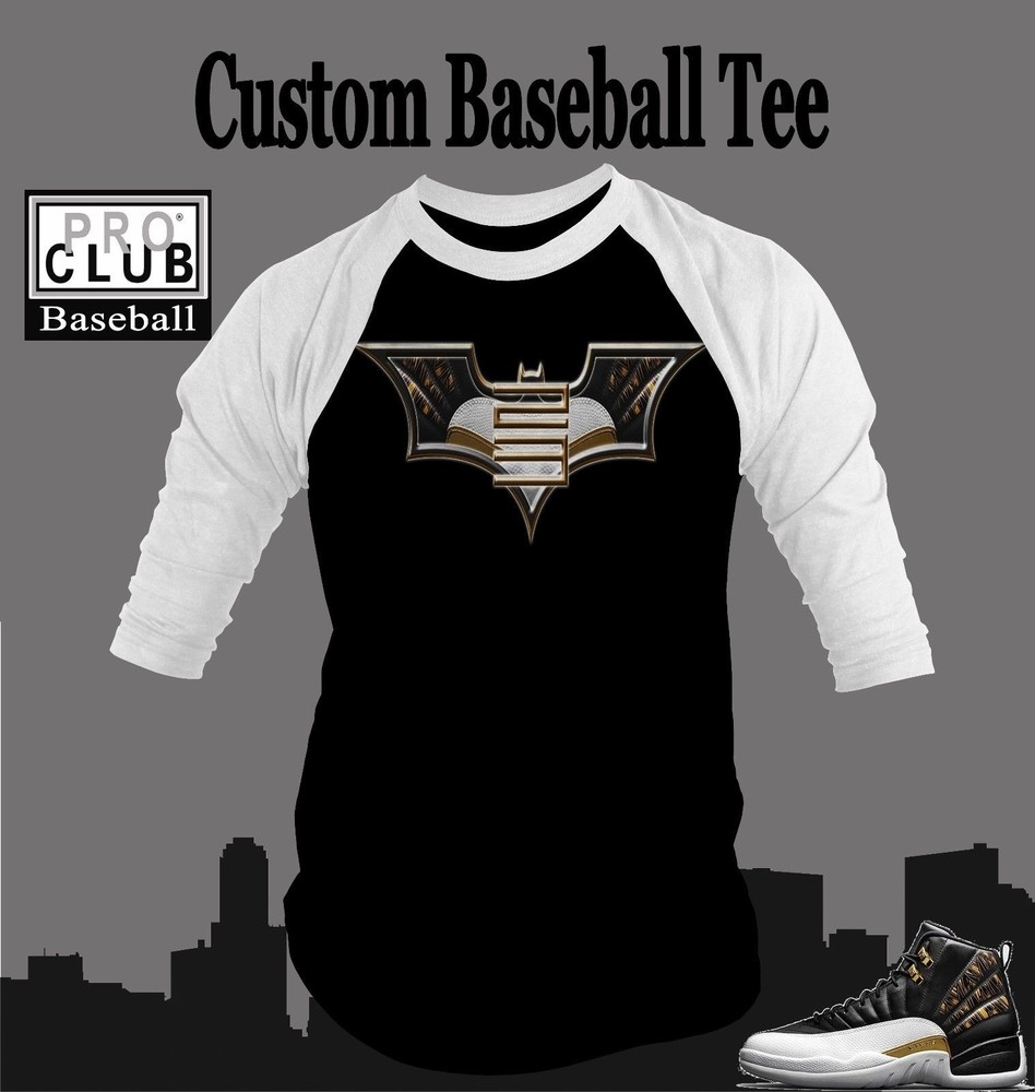 Baseball Graphic Tee for Men Big Tall Short Sleeve J12 Wings Design