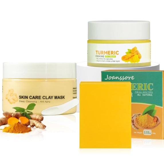 Turmeric Face Cream for Face & Body - All Natural Turmeric Skin Brightening L...