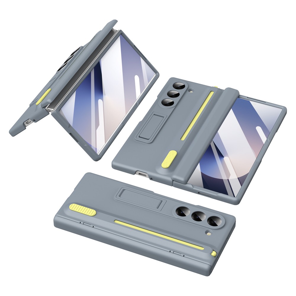 For Samsung Galaxy Z Fold 6/5/4 Screen Protector Shockproof Stand Case w/ S Pen