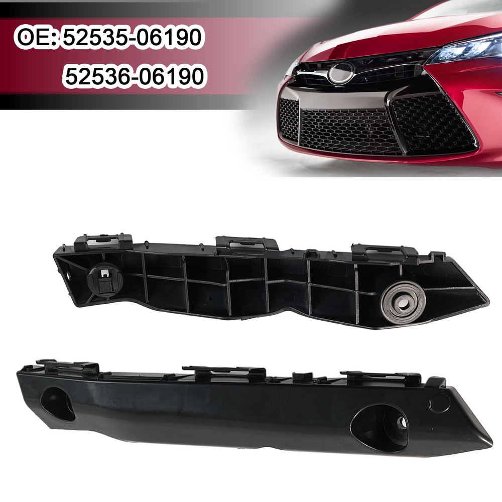 Pair Front Left Right Bumper Brackets 52535-06190 52536-06190 Fit Toyota Camry