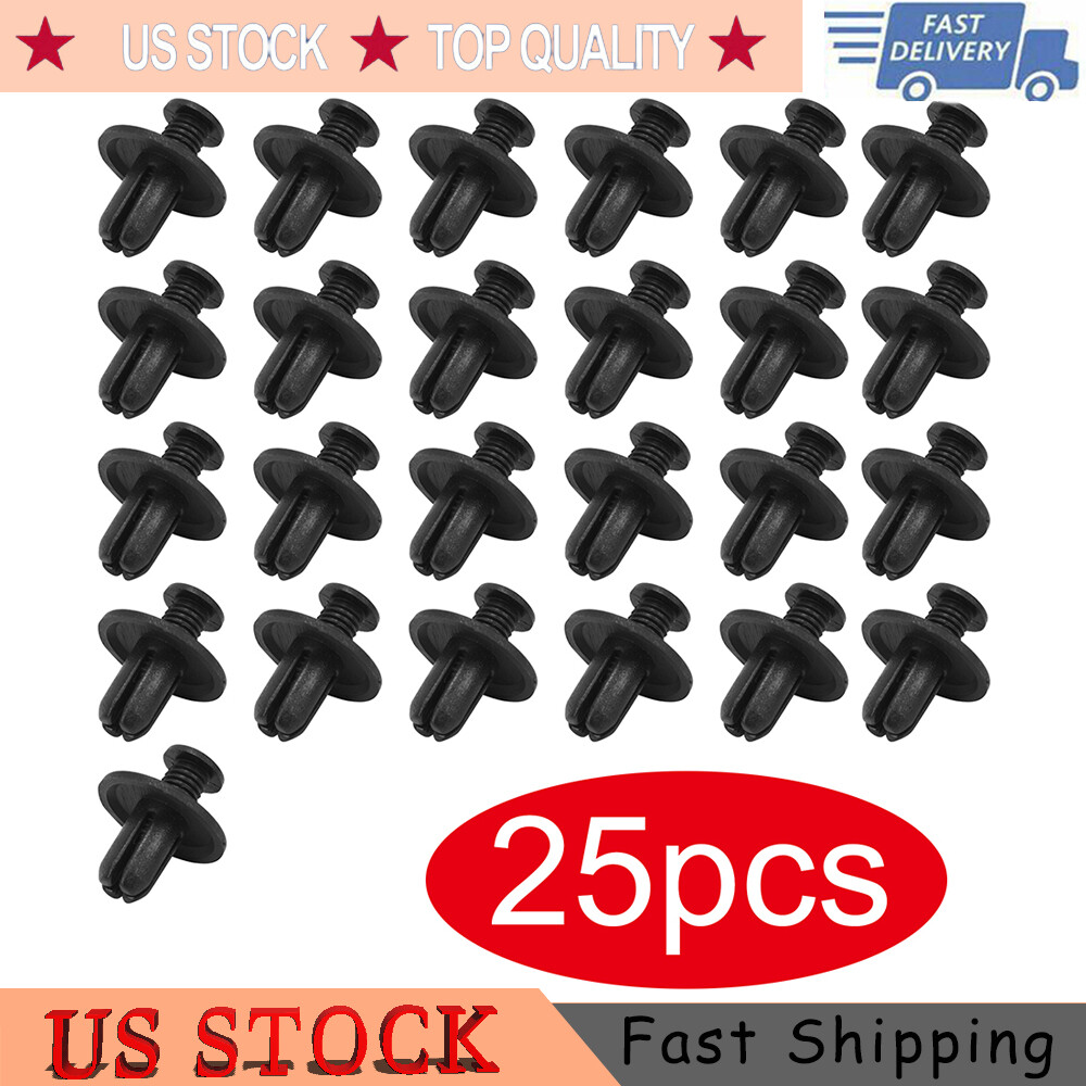 Set of 25 Hyundai Bumper Fender Liner Screw Retainer Clips 86590-28000