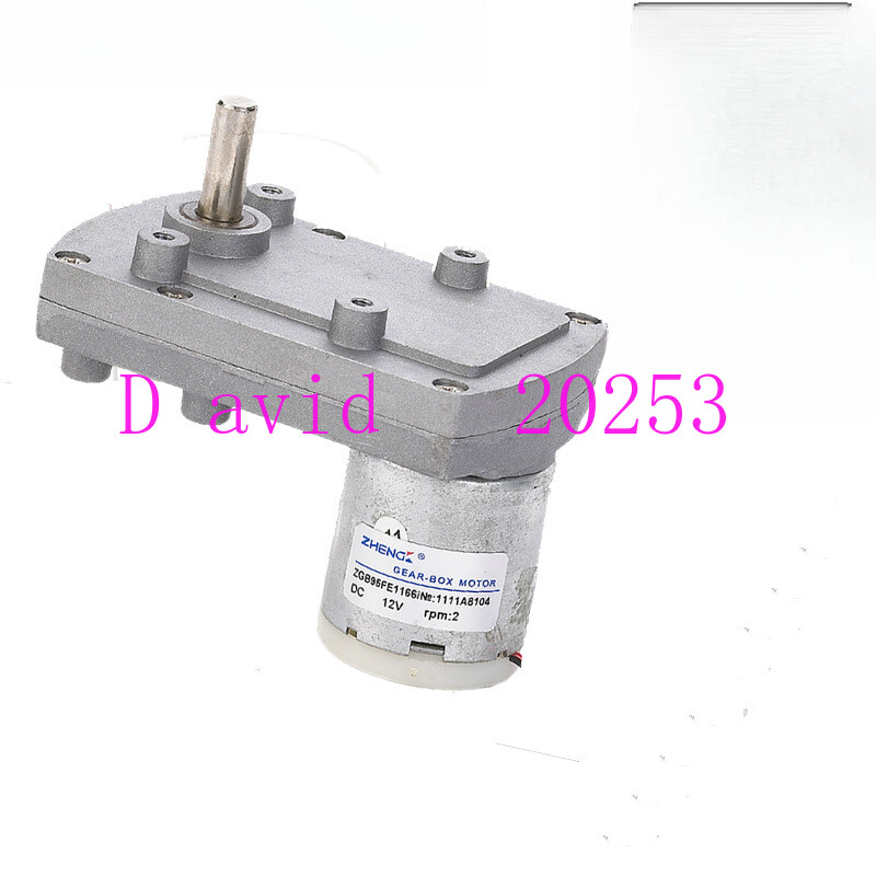 Eccentric output shaft ZGB95FE permanent magnet DC motor energy efficient