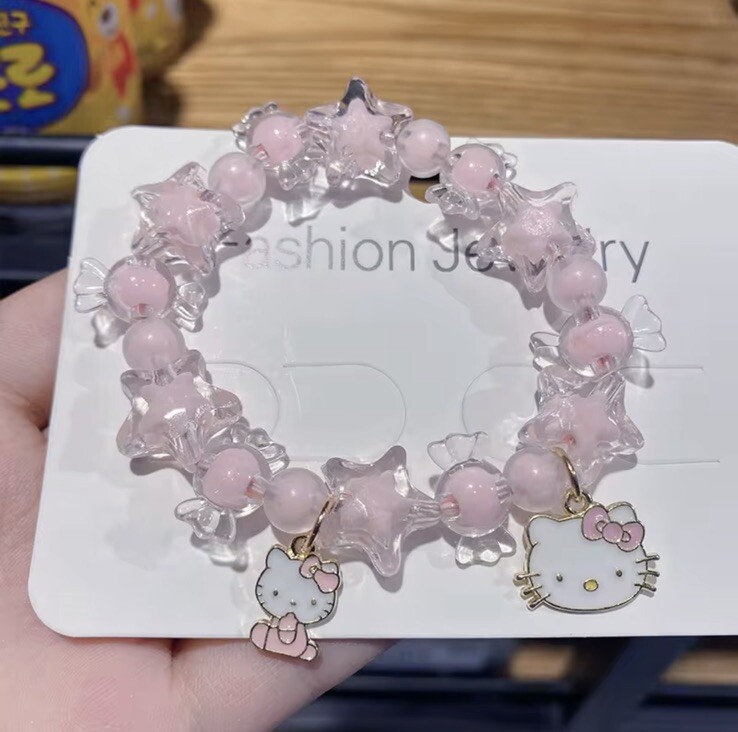Cute hello kitty charm bracelet