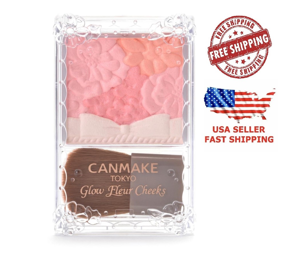CANMAKE Glow Fleur Cheeks [02] Apricot Fleur