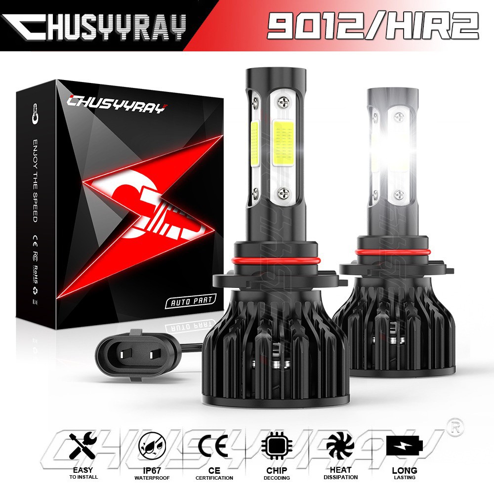 For 2013-15 Dodge Dart SXT Sedan 4-Door LED Headlights Bulbs High Low Beam