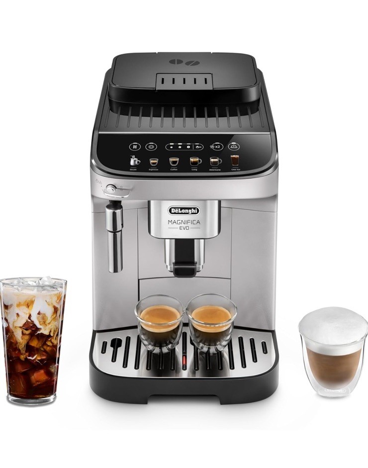 DELONGHI Magnifica Evo Automatic Espresso Machine Silver GRADE A- FREE SHIPPING