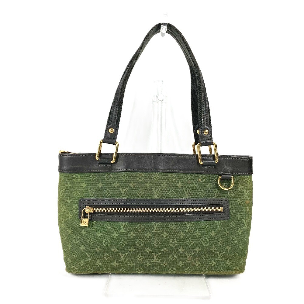 LOUIS VUITTON Monogram Lucille PM Mini Shoulder Bag Tote in Brown