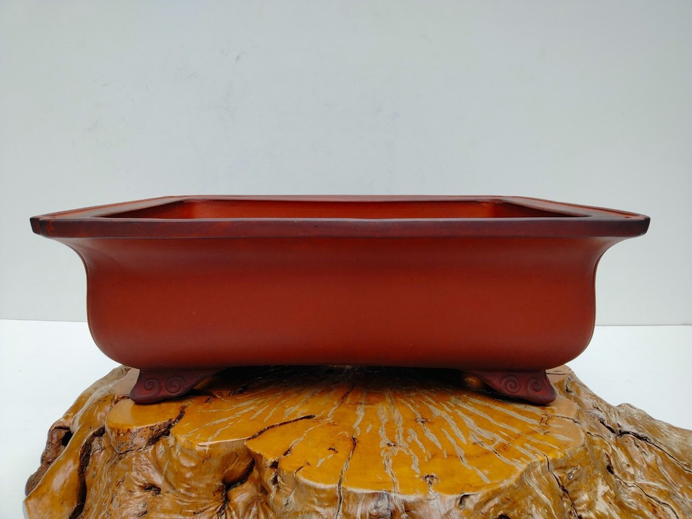 Tokoname Keizan Unglazed Bonsai Pot 55cm Rectangular Deep Planter