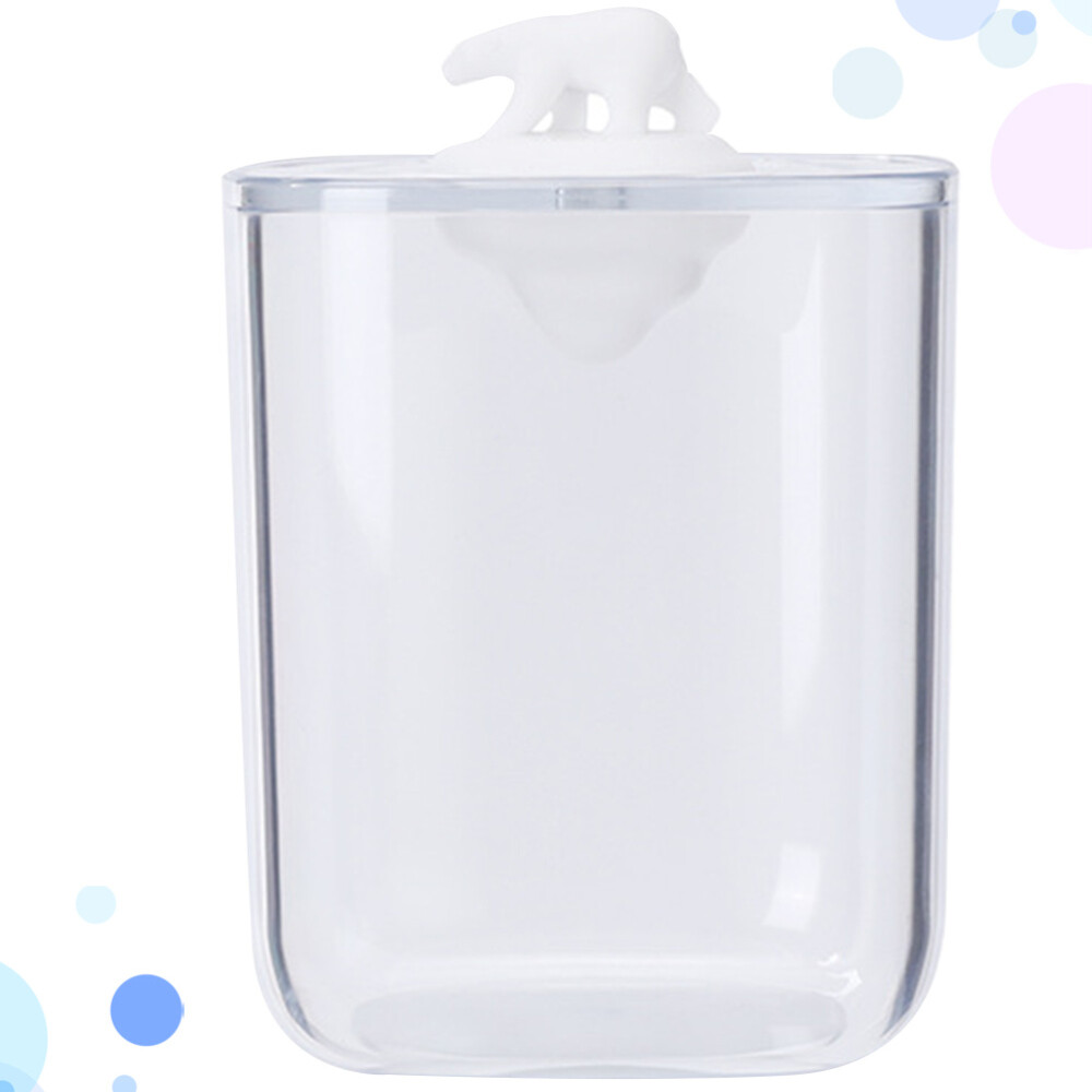 Polar Bear Holder Basket Transparent Container Practical Storage Case
