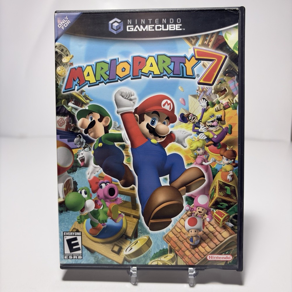 Mario Party 7 Nintendo Gamecube Complete CIB Tested Clean Fast Shipping