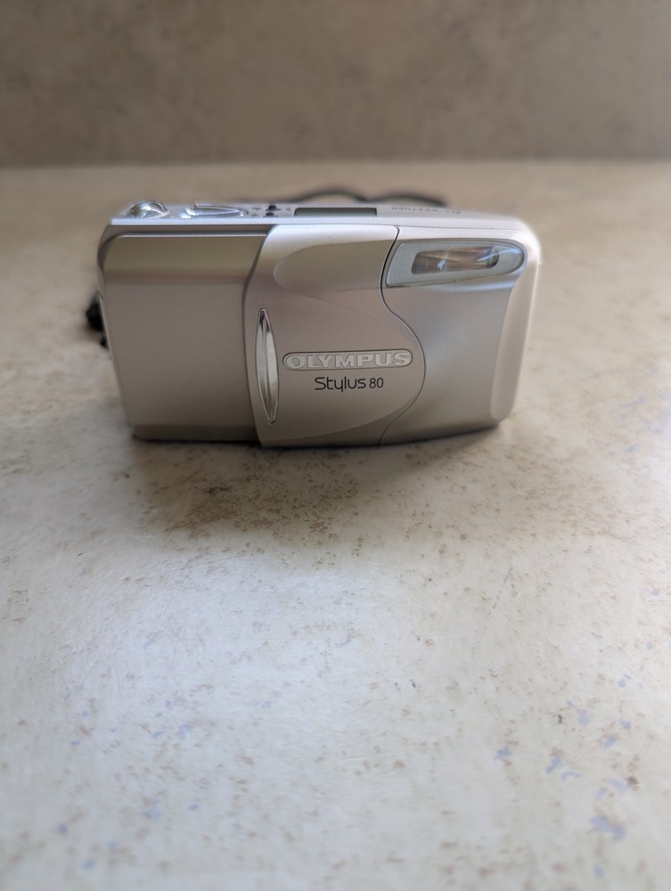 Olympus Stylus 80 35mm Film Camera Tested Fully Functional