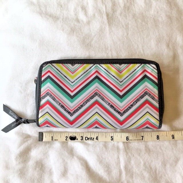 31-Pocket Coupon Organizer with 5 Sections & Zippered Compartment-image