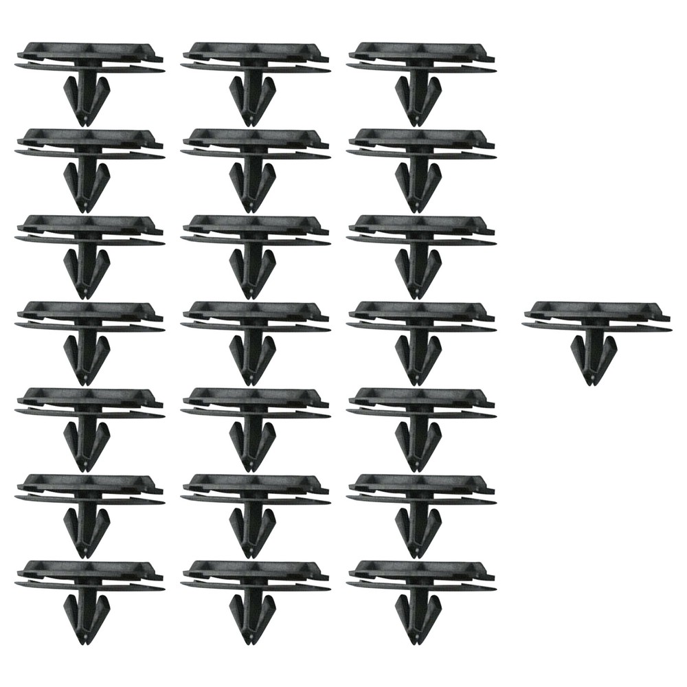 25x Durable Jeep Wrangler Unlimited JK Fender Flare Rocker Moulding Clips