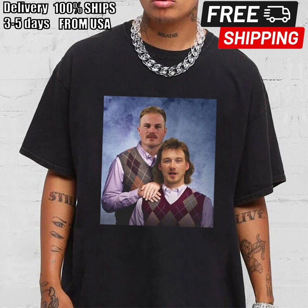 NEW Zach Bryan And Morgan Wallen Mugshot Shirts, Funny Step Brothers T-Shirt