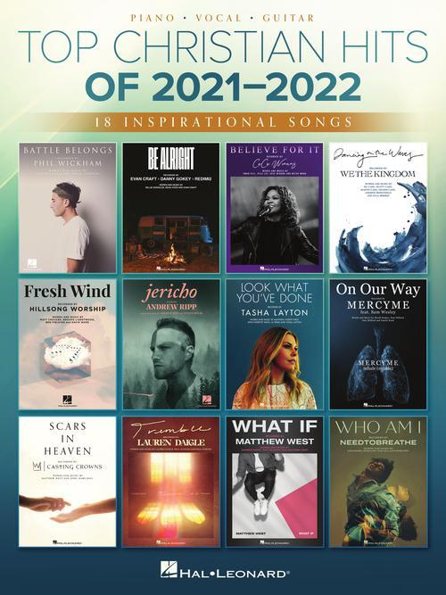 Top Christian Hits of 2021-2022 Piano/Vocal/Guitar Songbook
