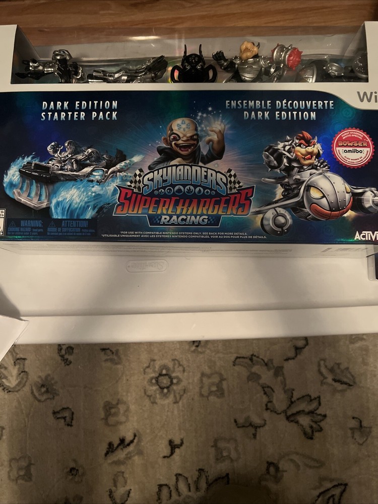 Skylanders Superchargers Racing Dark EditionスターターパックWiiクッパAmiiboゲーム