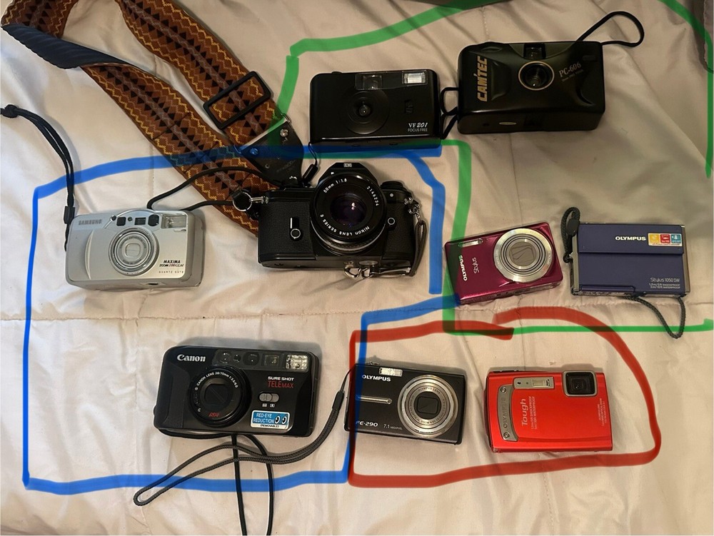 Untested working cameras bundle or buy separately for parts