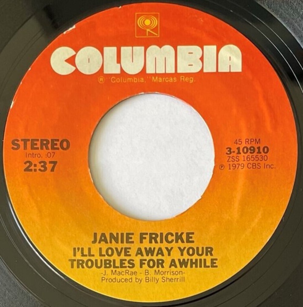 Janie Fricke - I'll Love Your Troubles Away For Awhile (7