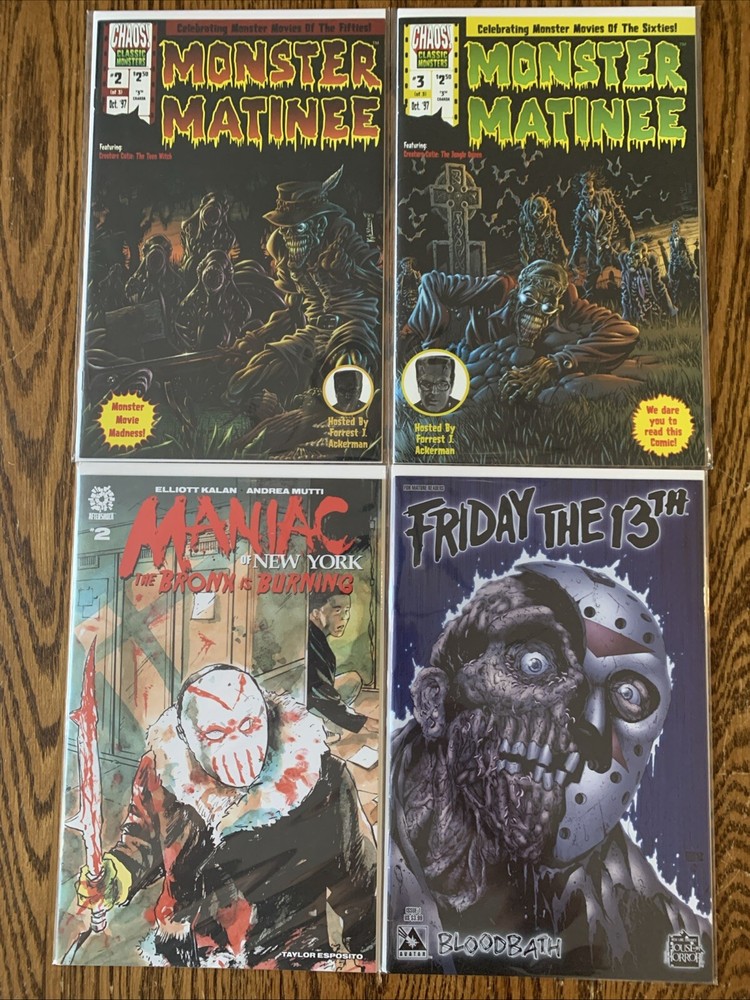 Friday The 13th Bloodbath #1 Avatar Press 2005+monster Matinee,maniac Of NY