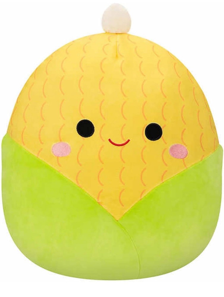 Squishmallows 16-inch Conrad the Corn Plush Toy by Kellytoy - Food Squad Collection