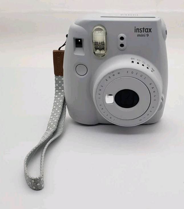 Fujifilm Instax Mini 9 Instant Film Camera Photography - Gray