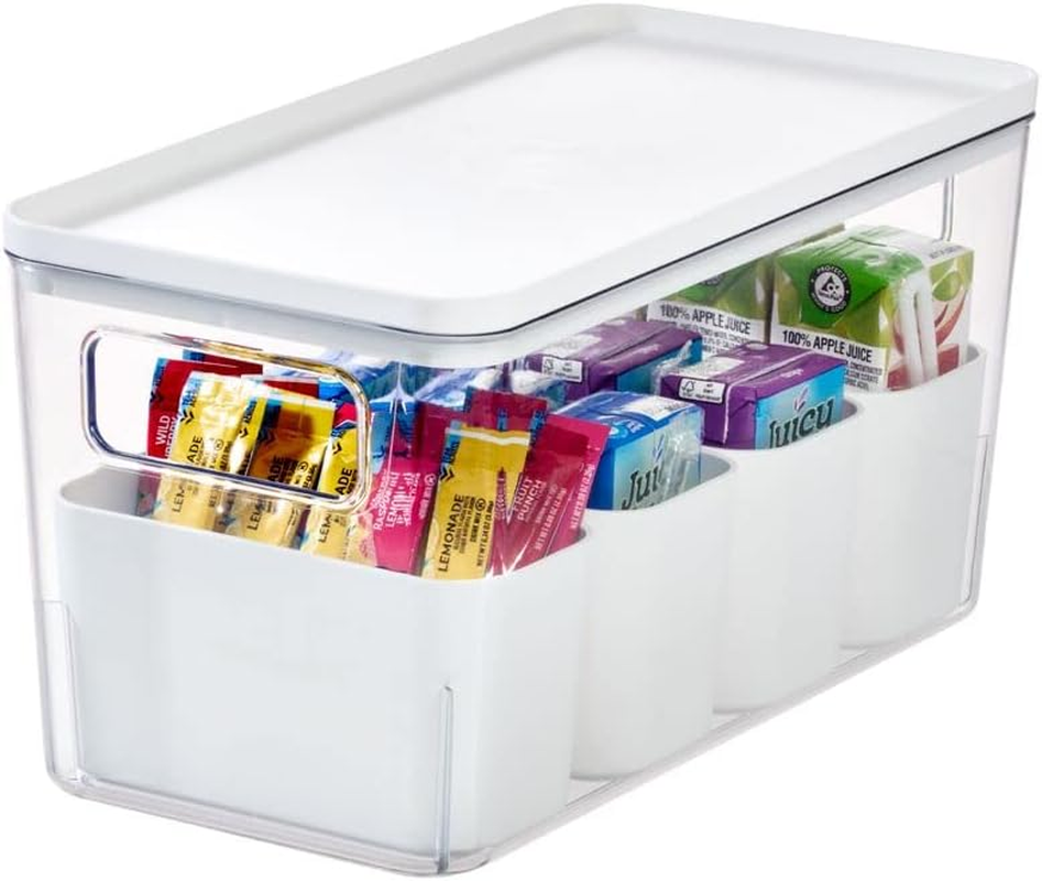 Rosanna Pansino X Idesign Recycled Plastic Kitchen Storage Bins, Includes 1 Larg