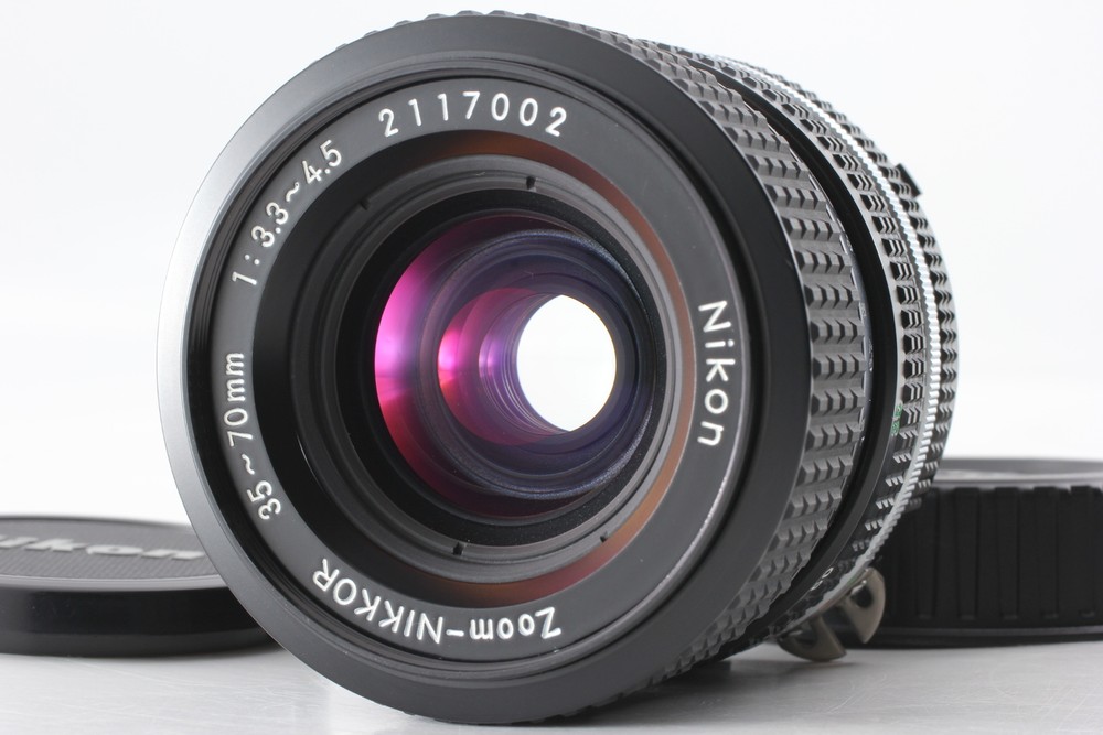 Top MINT Nikon Ai-S Zoom Nikkor 35-70mm F3.3-4.5 MF Lens F Mount Japan Import