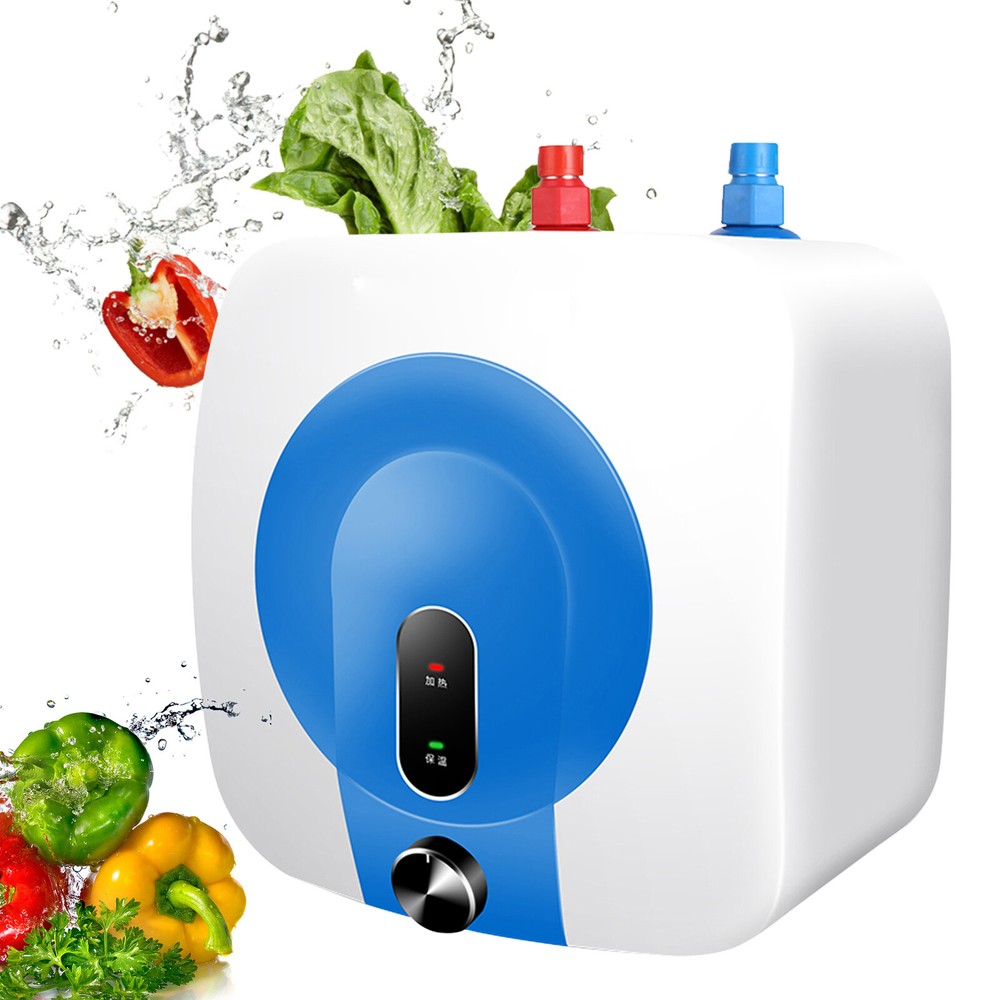 8L Electric Hot Water Heater Under Sink Mini Small Tank IPX4 110 V / 60 HZ 1500W