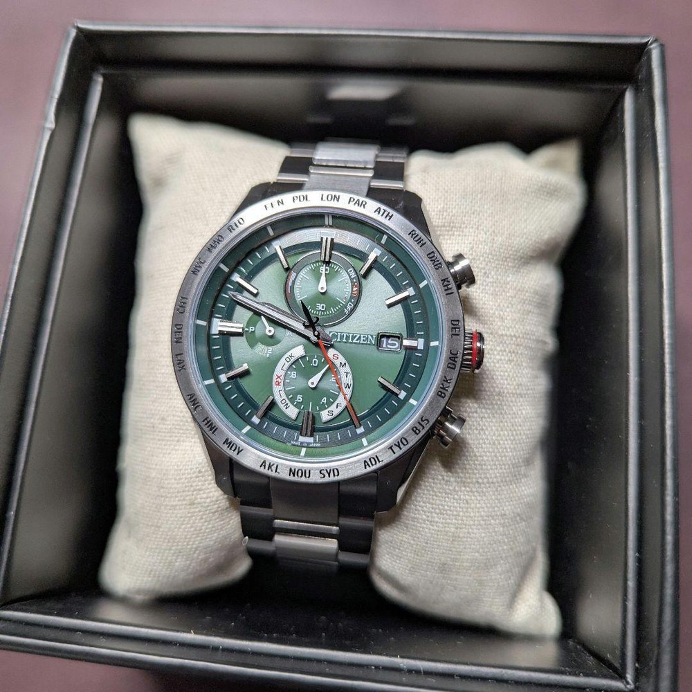 Citizen Attesa Solar Radio Controlled Watch AT8181-63W Titanium 178965