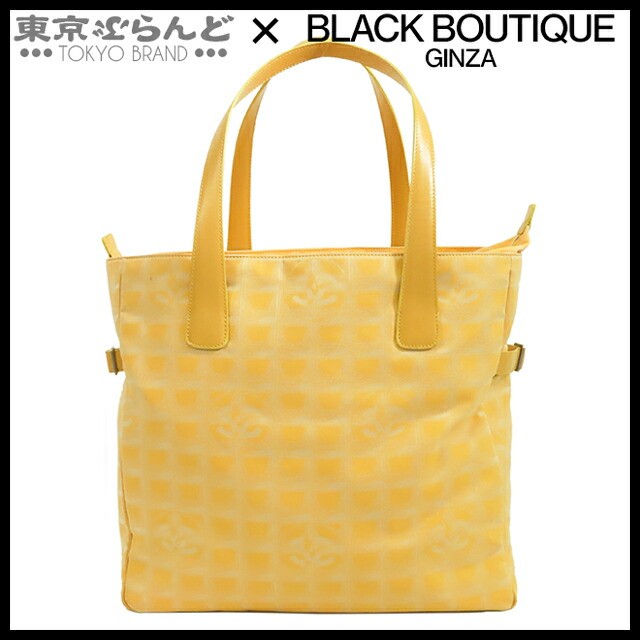 Chanel 6 Series Travel Line Tote Bag in Nylon and Leather Pre-Owned