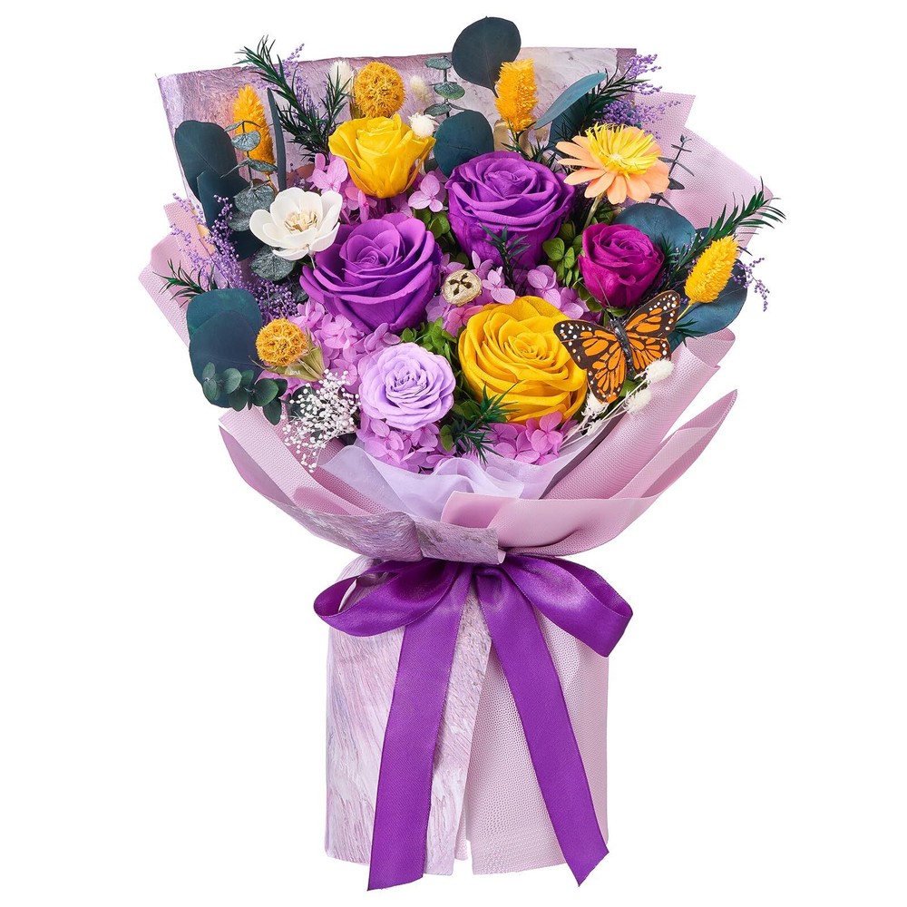 Flowers for Delivery Prime, Roses for Valentine's Day, Forever Flowers Bouque...