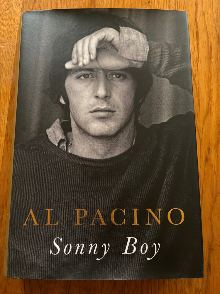 AL PACINO AUTOGRAPHED CUT PAGE With 