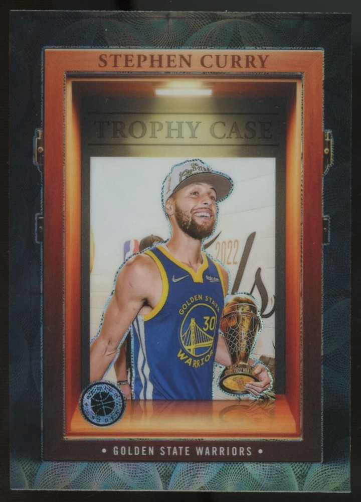2023-24 Hoops Premium Stock Stephen Curry Trophy Case SSP #7