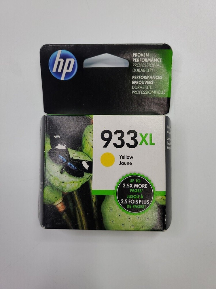 NEW GENUINE HP 933XL Yellow Inkjet Cartridge EXP 10/2019