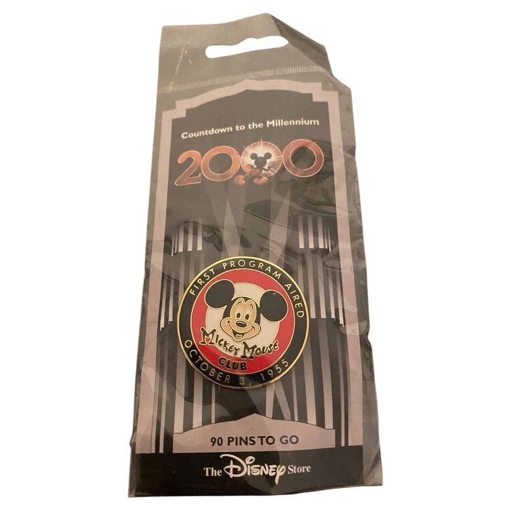 Disney Millennium Countdown Pin #91 Mickey Mouse Club First Show
