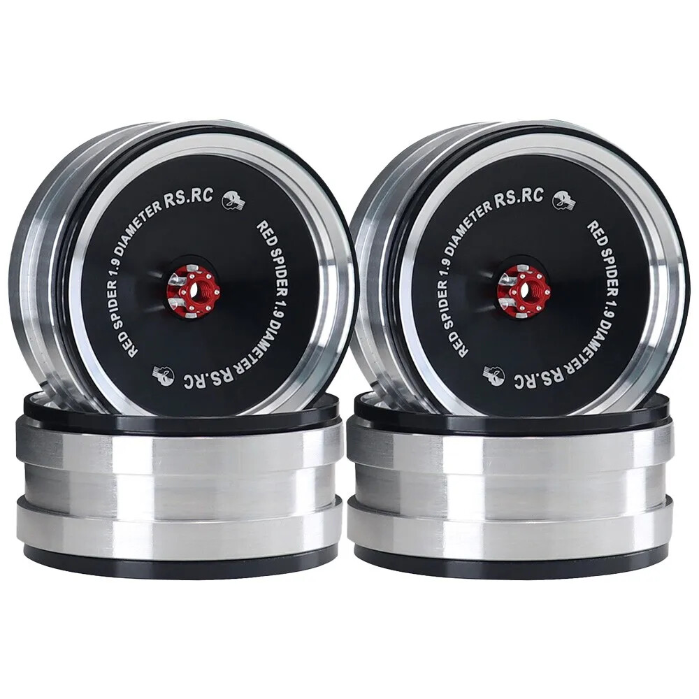 1.9 Beadlock Wheel Rim For 1/10 Rc Crawler Traxxas Trx4 Trx6 Axial Scx10 Ii D90