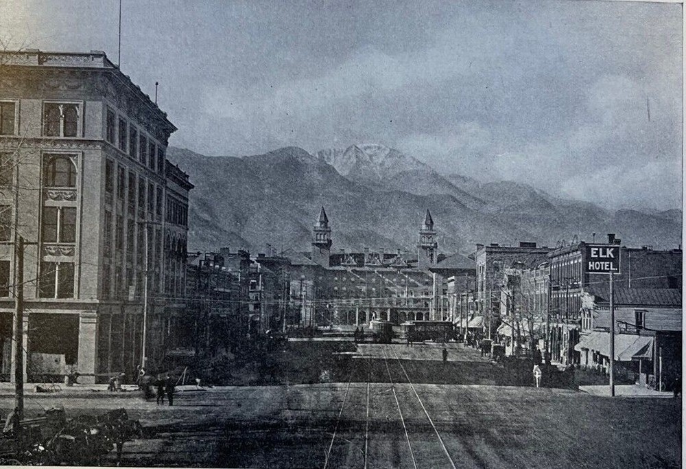 1906 Pike's Peak Centennial Garden of Gods Cripple Creek illustrated
