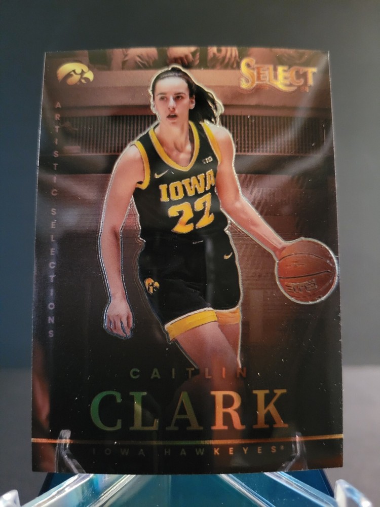 2023-24 Caitlin Clark Collection Prizm Select Artistic Impressions AS1 SP Iowa