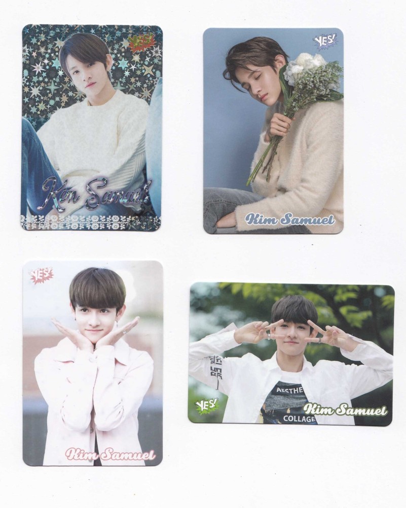 Movie star KPOP Kim Samuel Produce 101 YES! Photocard Kpop 4 yes card 02